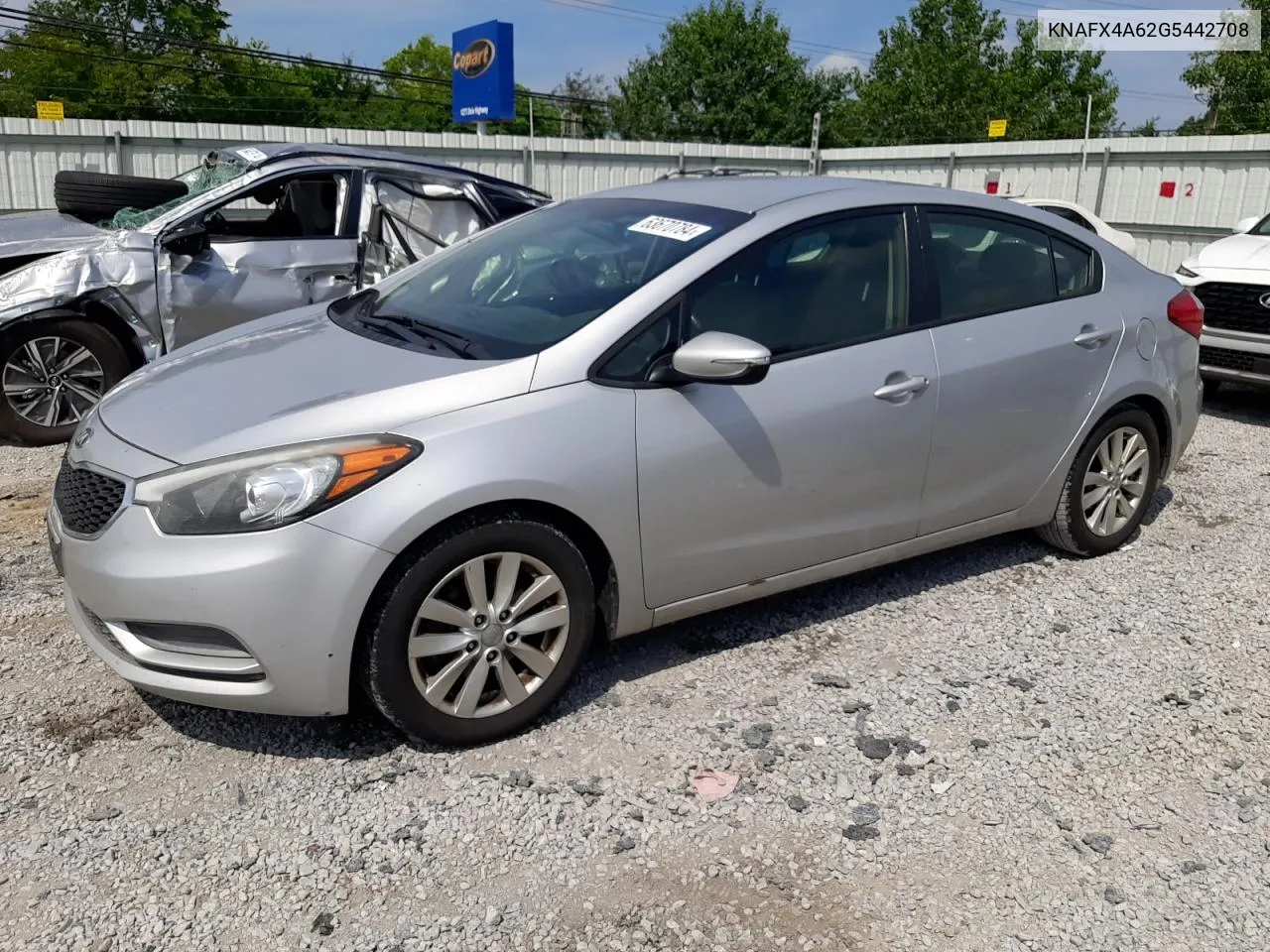 2016 Kia Forte Lx VIN: KNAFX4A62G5442708 Lot: 63670784