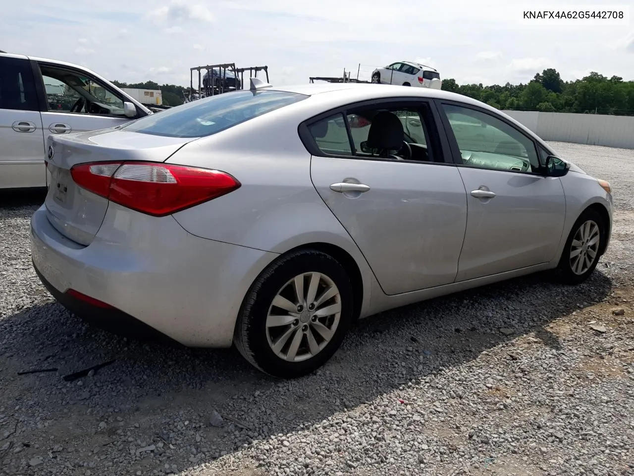 KNAFX4A62G5442708 2016 Kia Forte Lx