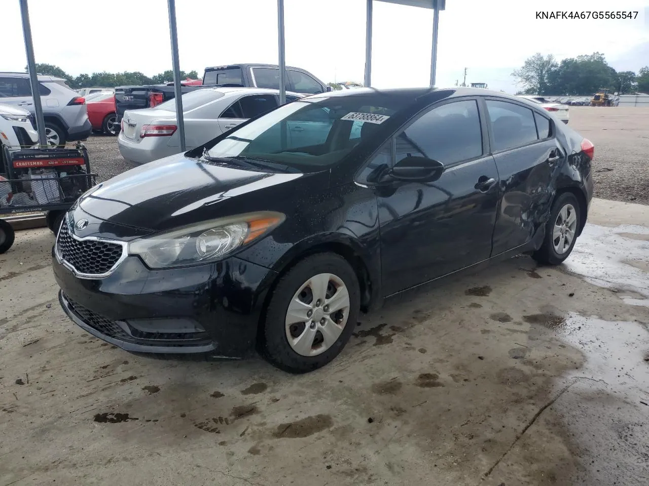 2016 Kia Forte Lx VIN: KNAFK4A67G5565547 Lot: 63788864