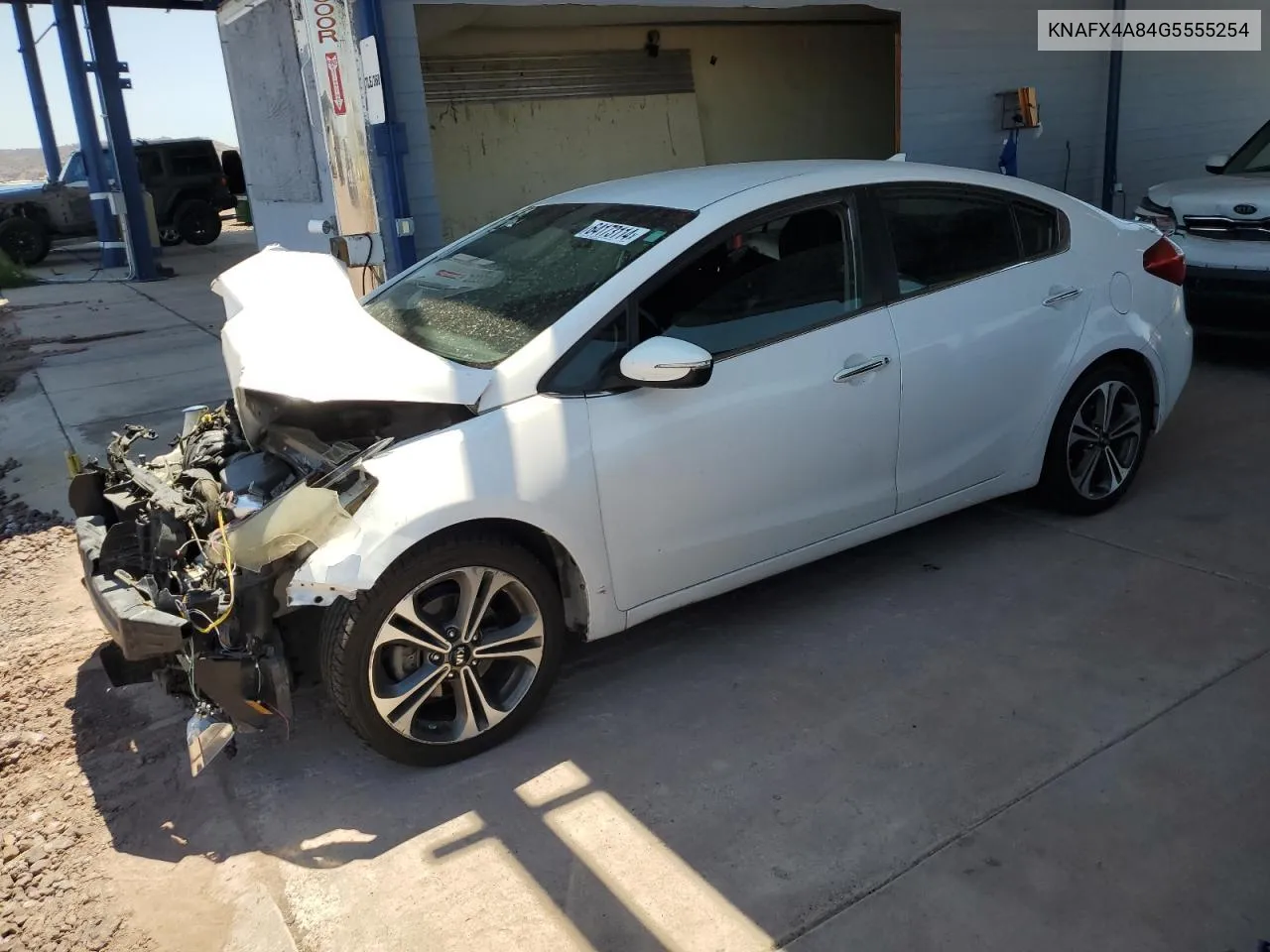 KNAFX4A84G5555254 2016 Kia Forte Ex