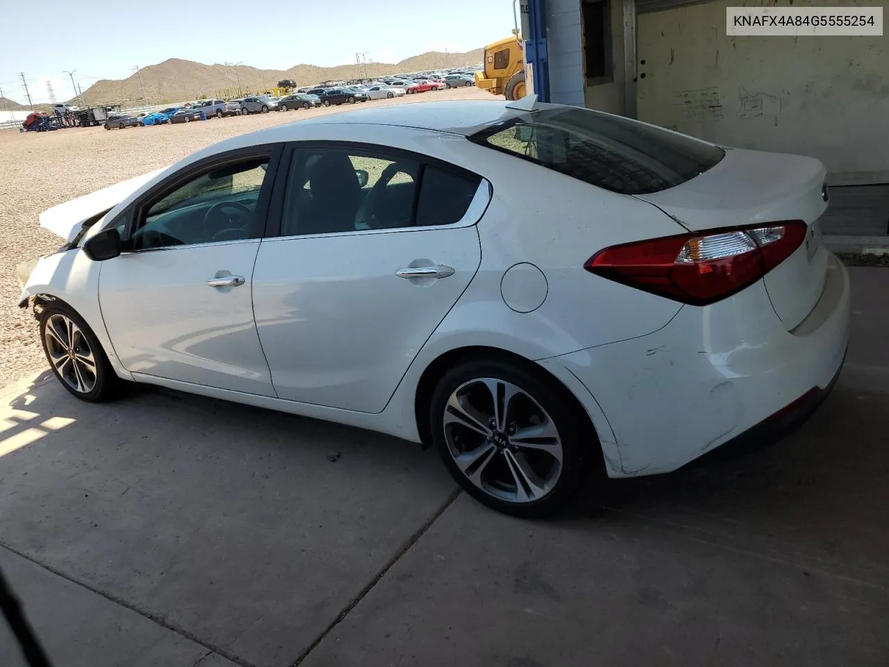 KNAFX4A84G5555254 2016 Kia Forte Ex