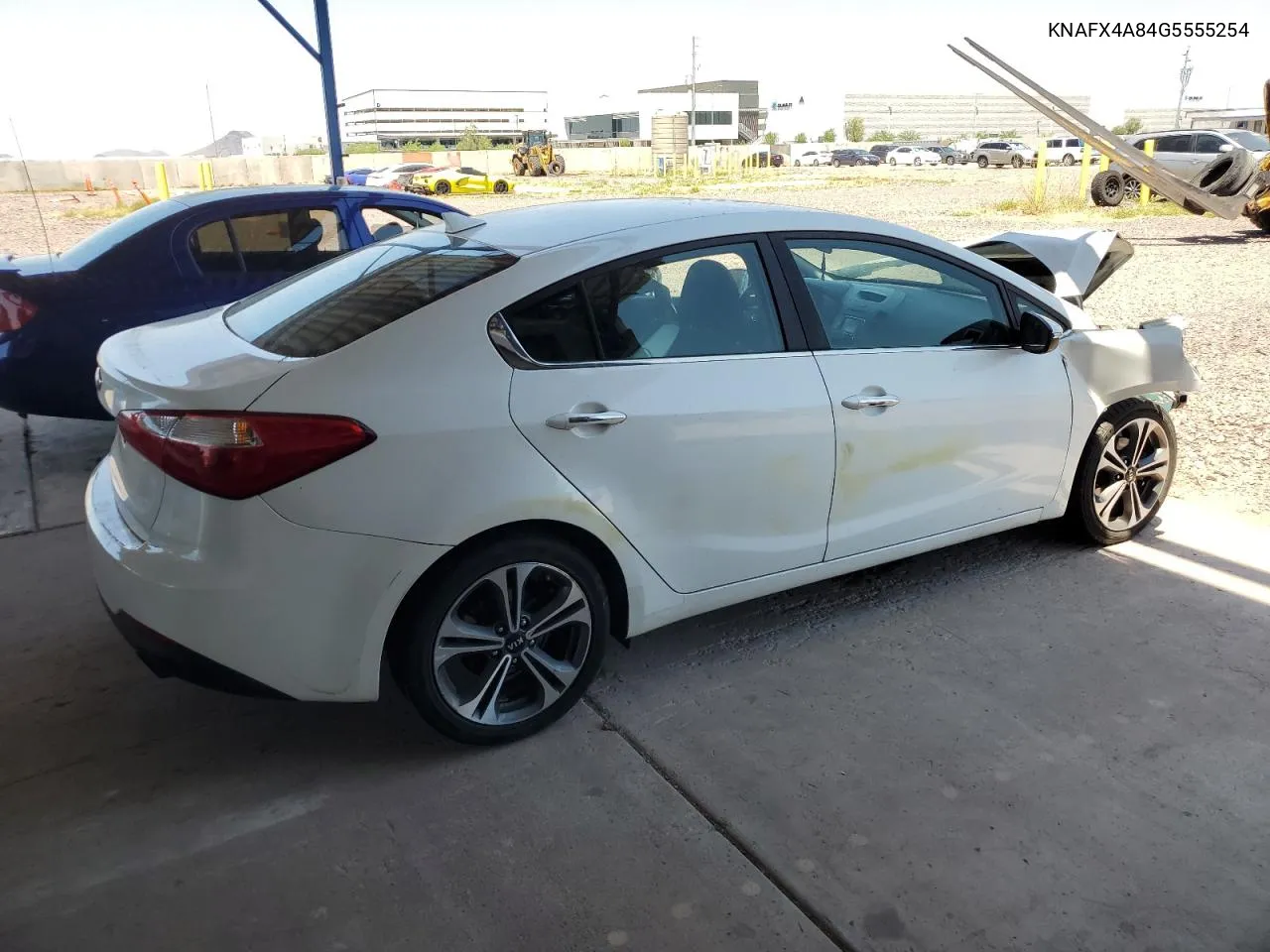 2016 Kia Forte Ex VIN: KNAFX4A84G5555254 Lot: 64173114