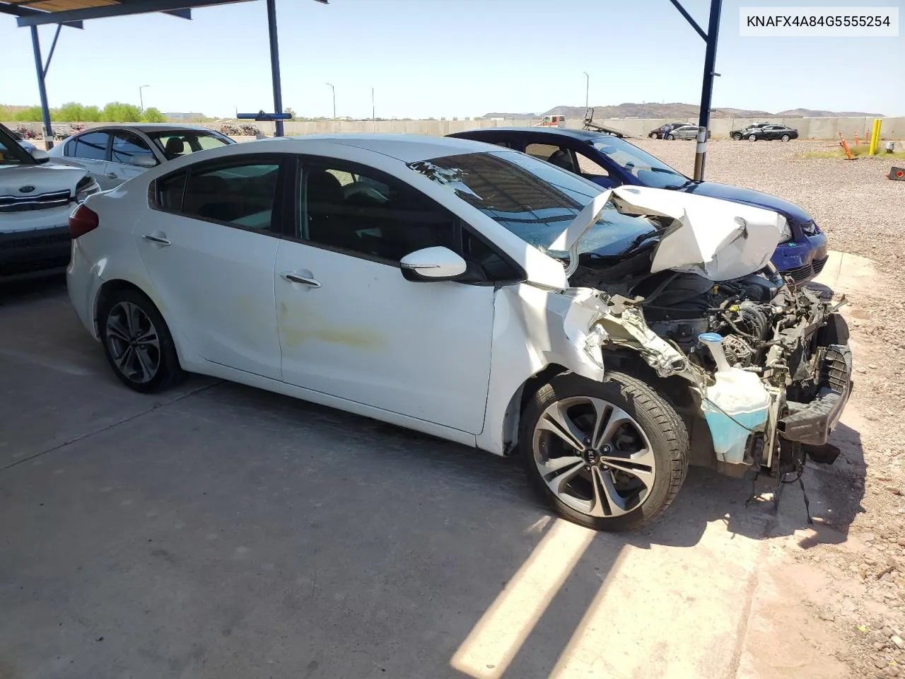 KNAFX4A84G5555254 2016 Kia Forte Ex