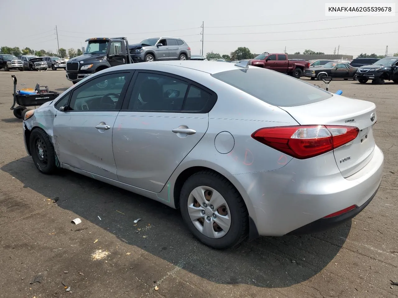 2016 Kia Forte Lx VIN: KNAFK4A62G5539678 Lot: 64198624