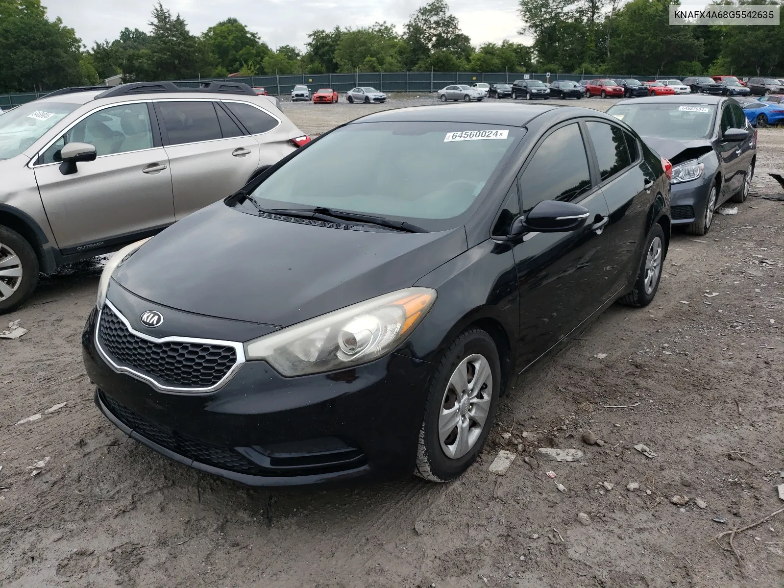 KNAFX4A68G5542635 2016 Kia Forte Lx