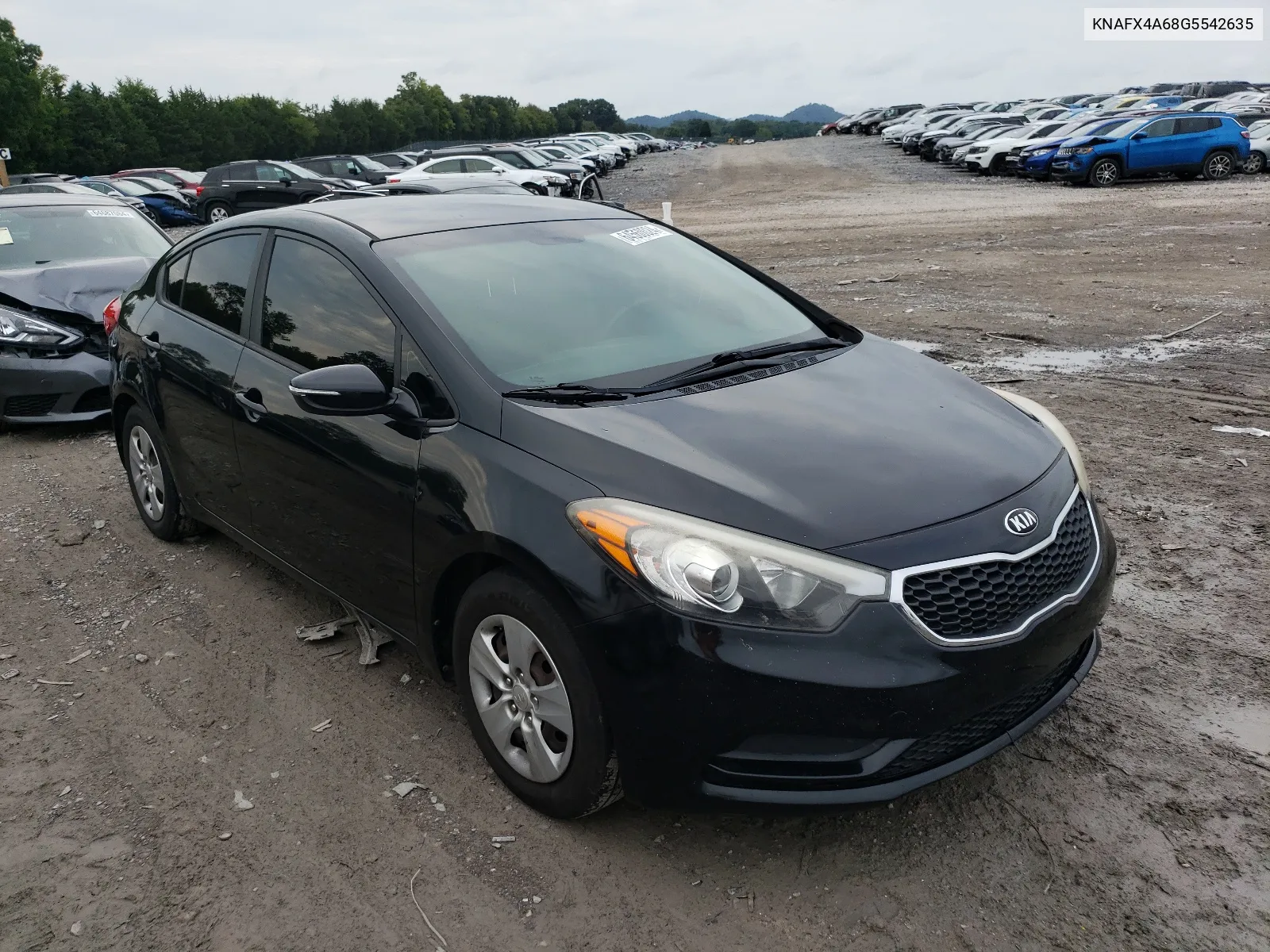 KNAFX4A68G5542635 2016 Kia Forte Lx