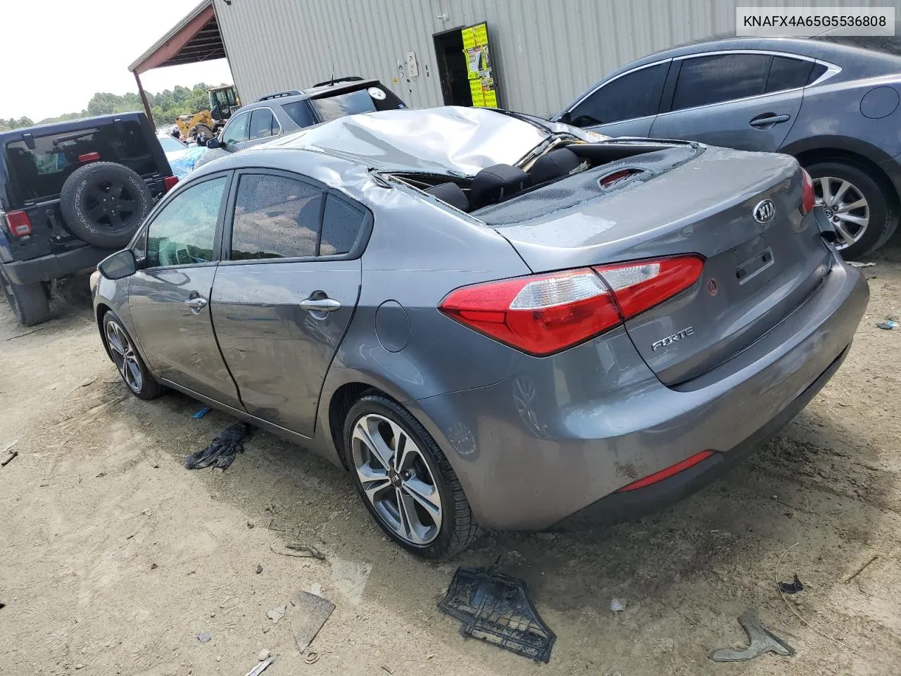 2016 Kia Forte Lx VIN: KNAFX4A65G5536808 Lot: 64652954