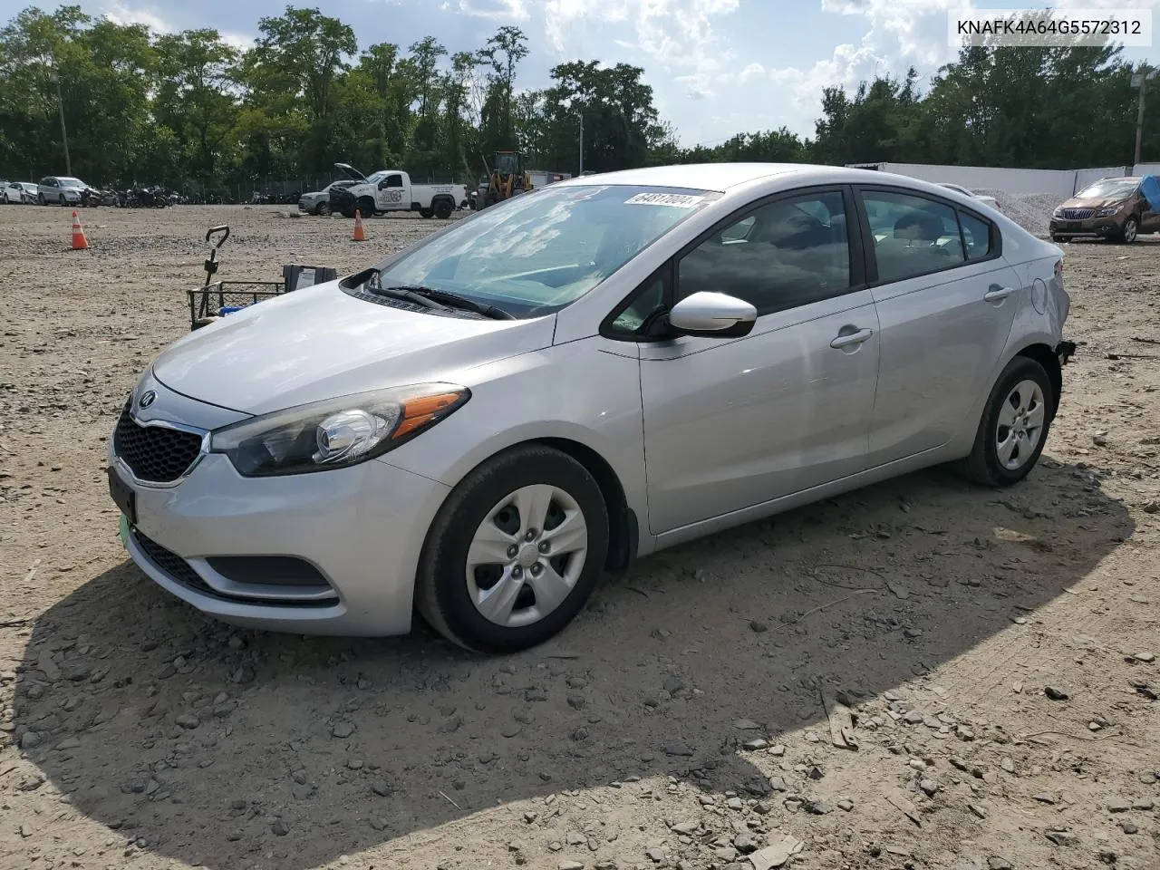 KNAFK4A64G5572312 2016 Kia Forte Lx