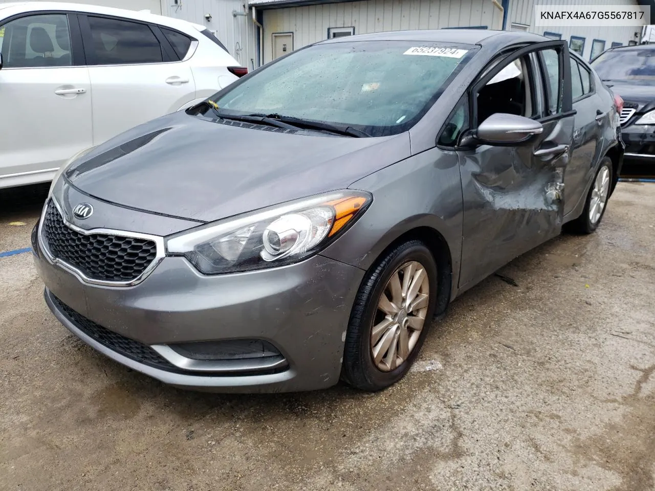 2016 Kia Forte Lx VIN: KNAFX4A67G5567817 Lot: 65237924