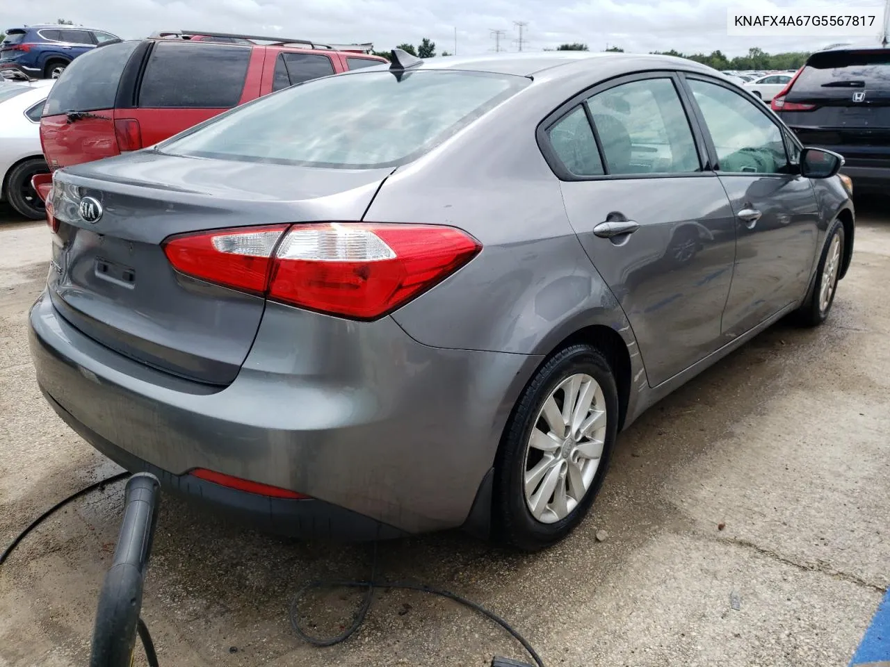 KNAFX4A67G5567817 2016 Kia Forte Lx