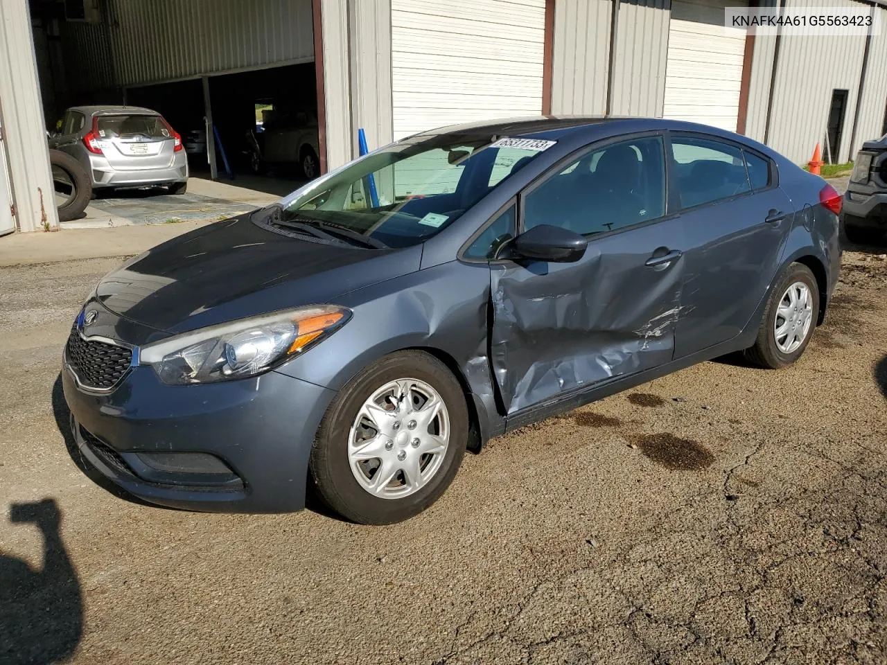 2016 Kia Forte Lx VIN: KNAFK4A61G5563423 Lot: 65311733