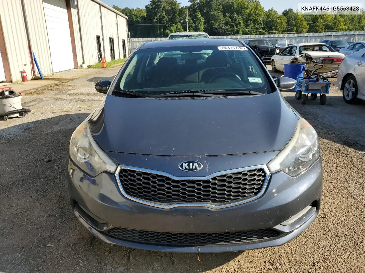 2016 Kia Forte Lx VIN: KNAFK4A61G5563423 Lot: 65311733