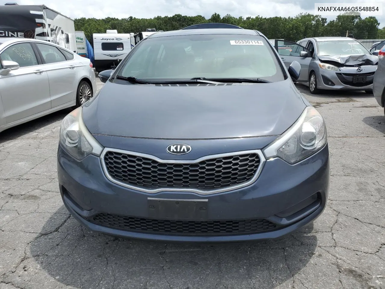 KNAFX4A66G5548854 2016 Kia Forte Lx