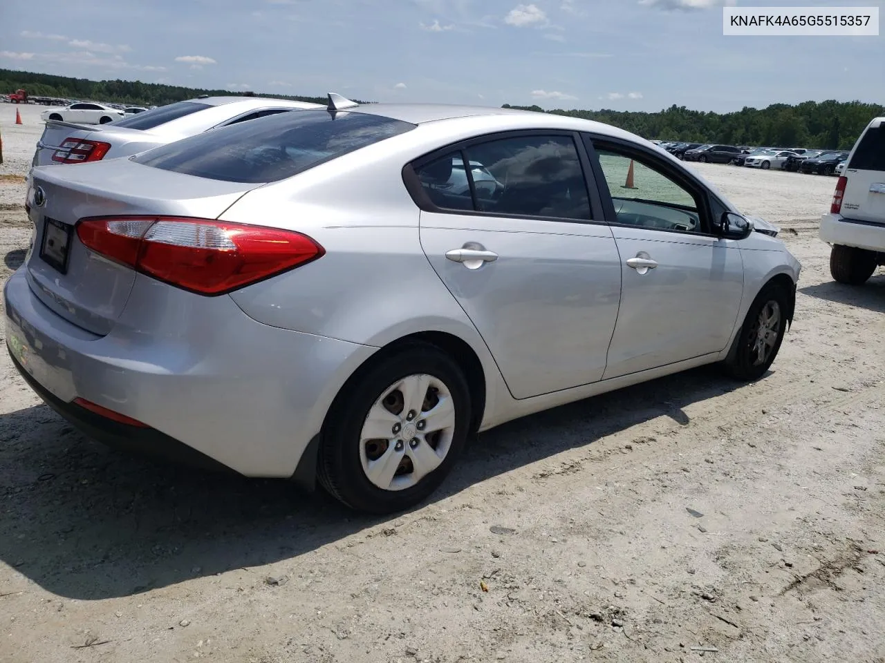 2016 Kia Forte Lx VIN: KNAFK4A65G5515357 Lot: 65436224