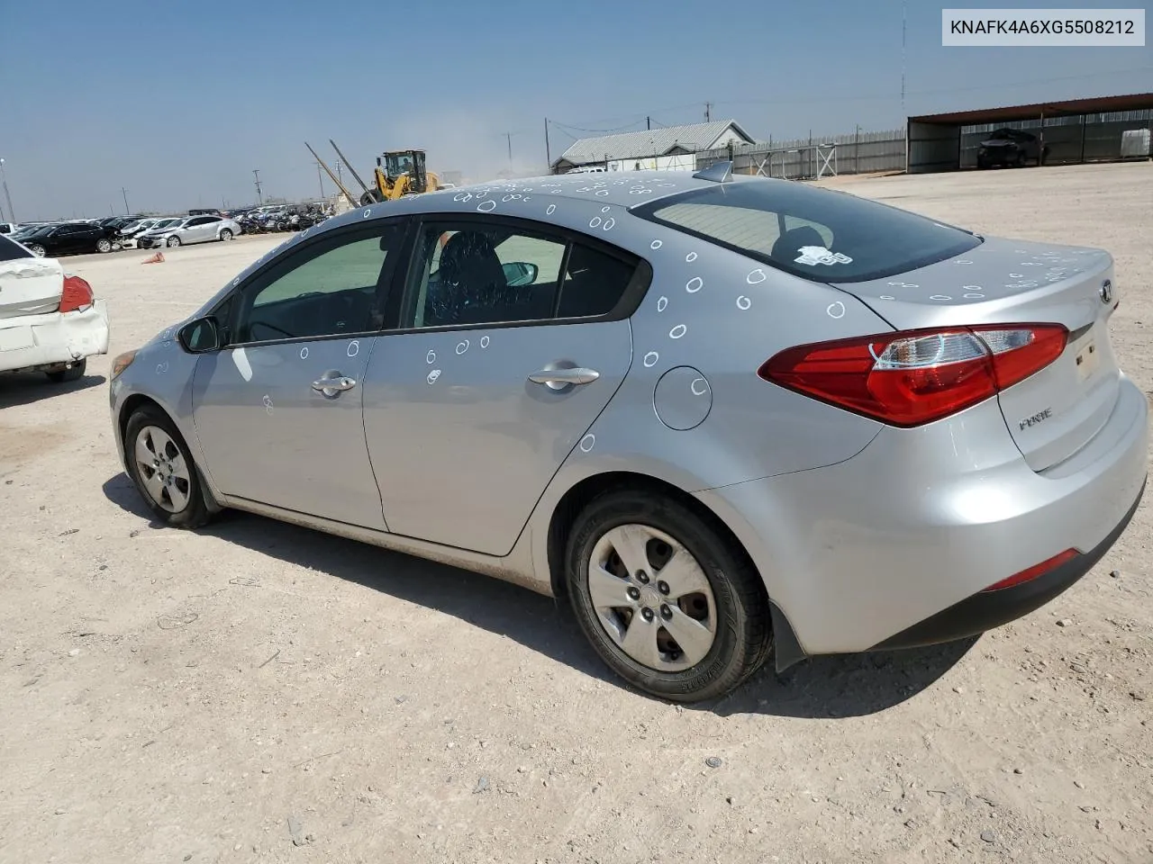 KNAFK4A6XG5508212 2016 Kia Forte Lx