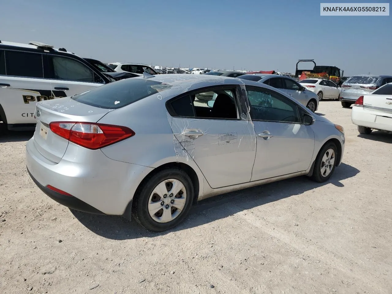 2016 Kia Forte Lx VIN: KNAFK4A6XG5508212 Lot: 65565804