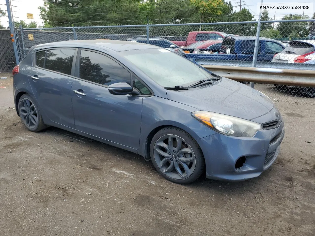 KNAFZ5A3XG5584438 2016 Kia Forte Sx