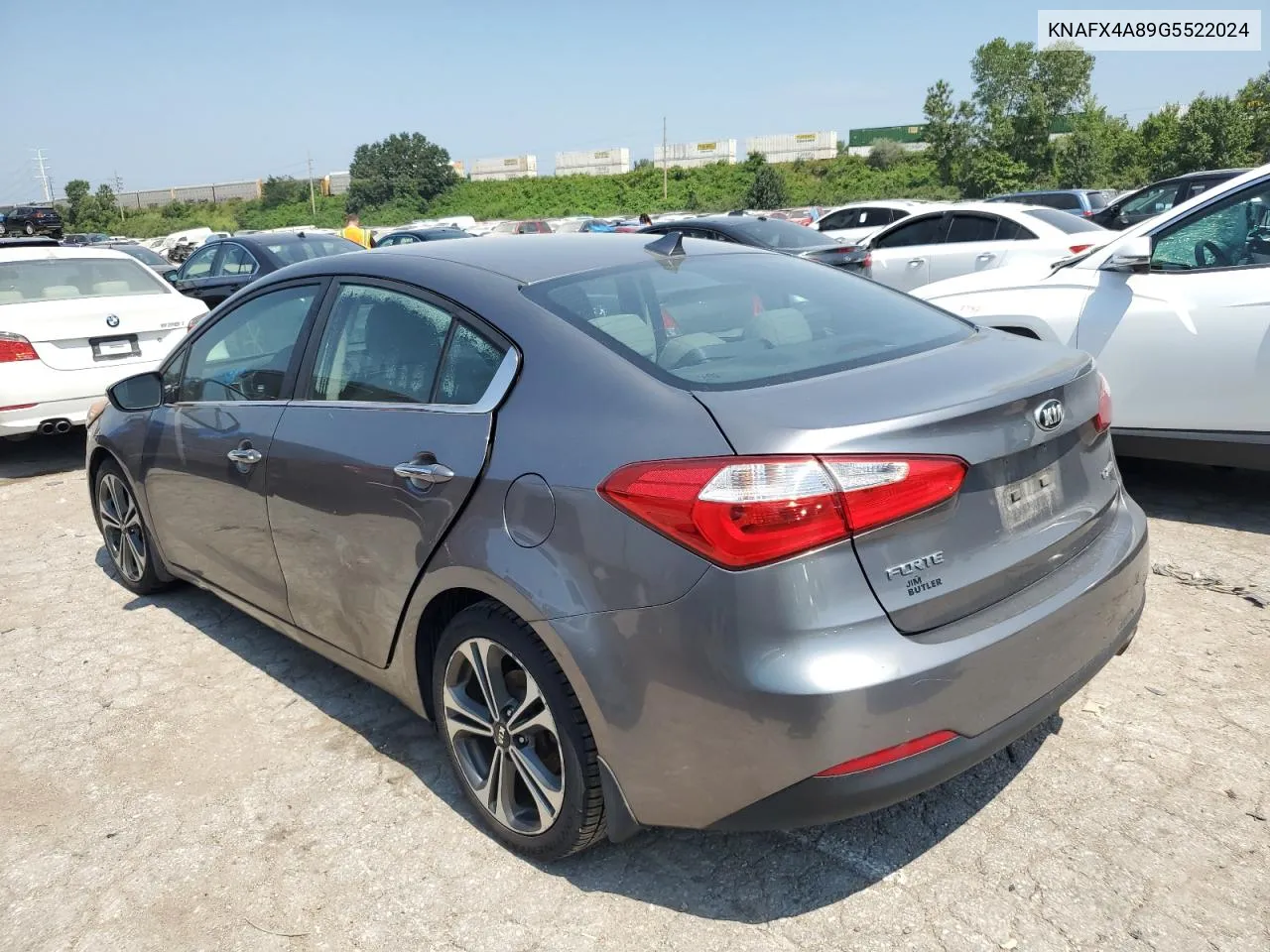 KNAFX4A89G5522024 2016 Kia Forte Ex