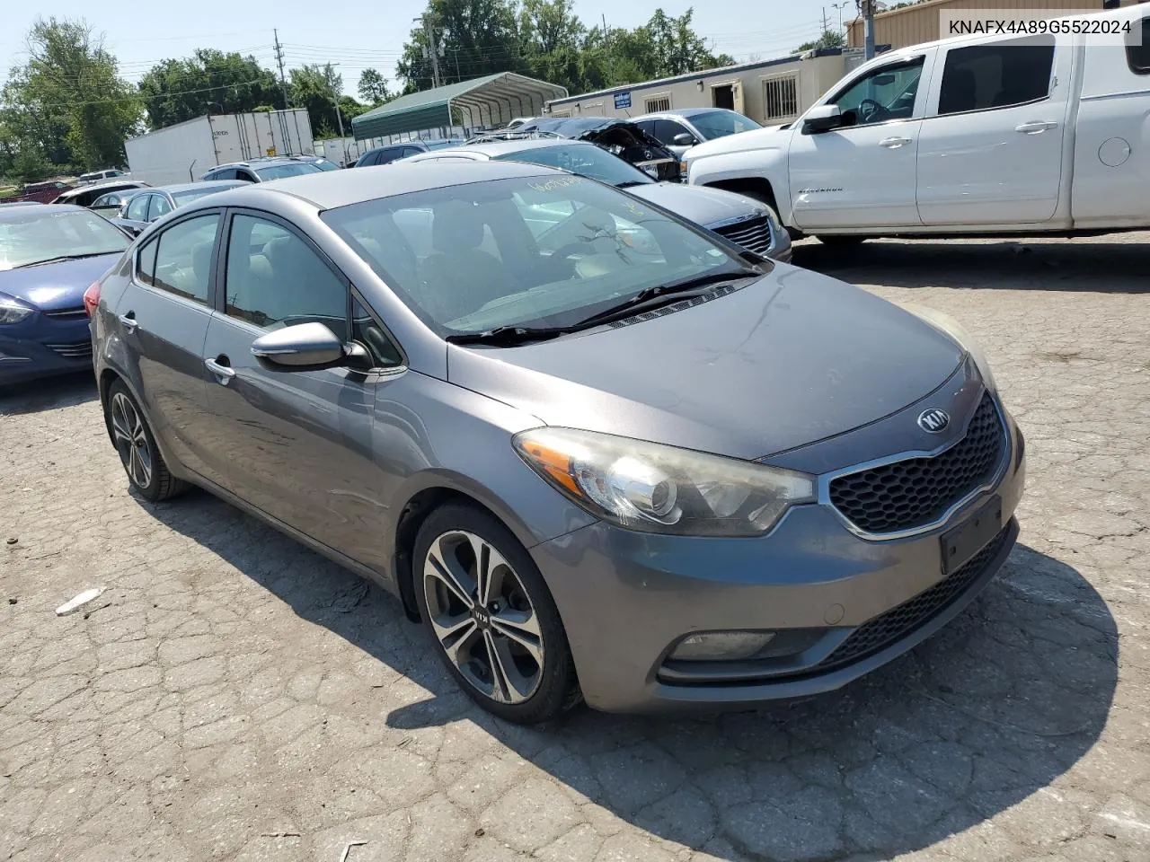 KNAFX4A89G5522024 2016 Kia Forte Ex