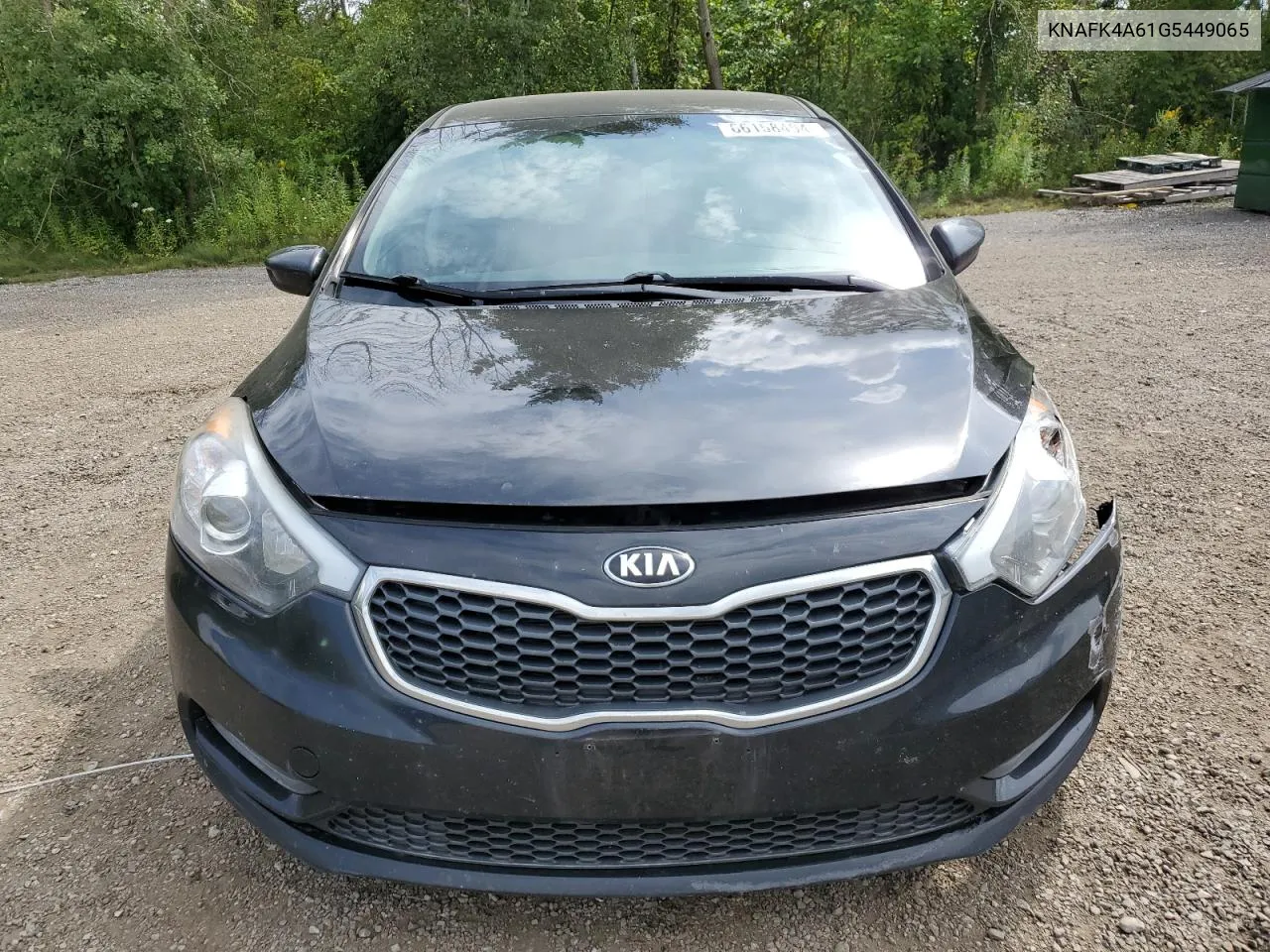 KNAFK4A61G5449065 2016 Kia Forte Lx