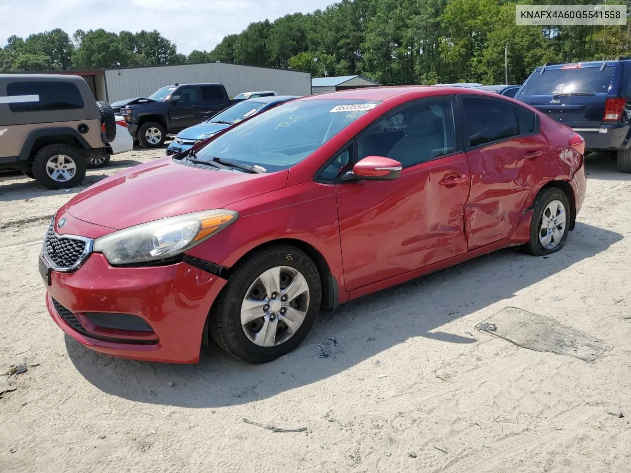 KNAFX4A60G5541558 2016 Kia Forte Lx