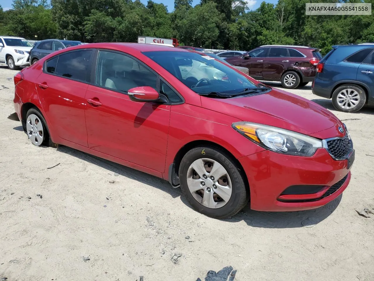 KNAFX4A60G5541558 2016 Kia Forte Lx