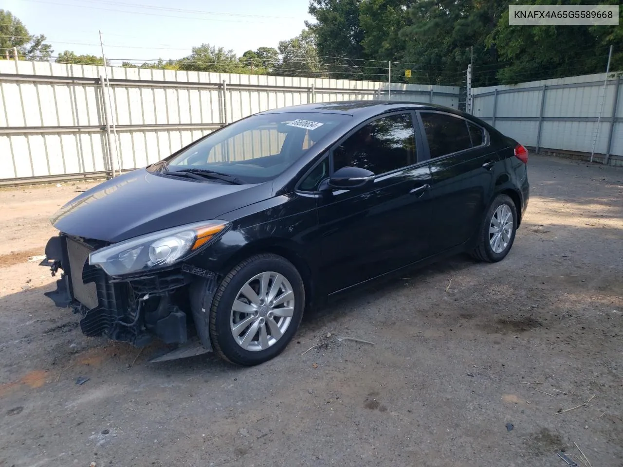 KNAFX4A65G5589668 2016 Kia Forte Lx