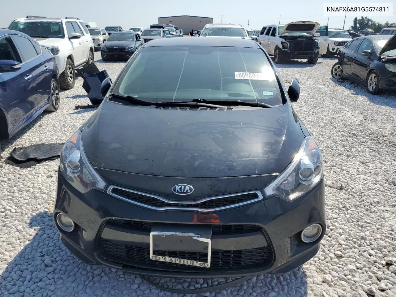 2016 Kia Forte Ex VIN: KNAFX6A81G5574811 Lot: 66989374