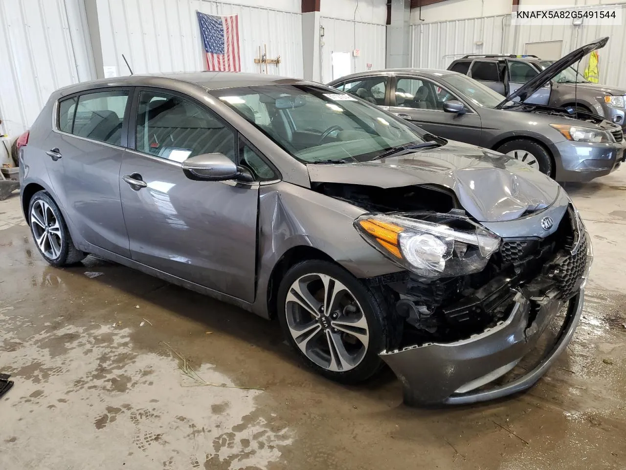 KNAFX5A82G5491544 2016 Kia Forte Ex