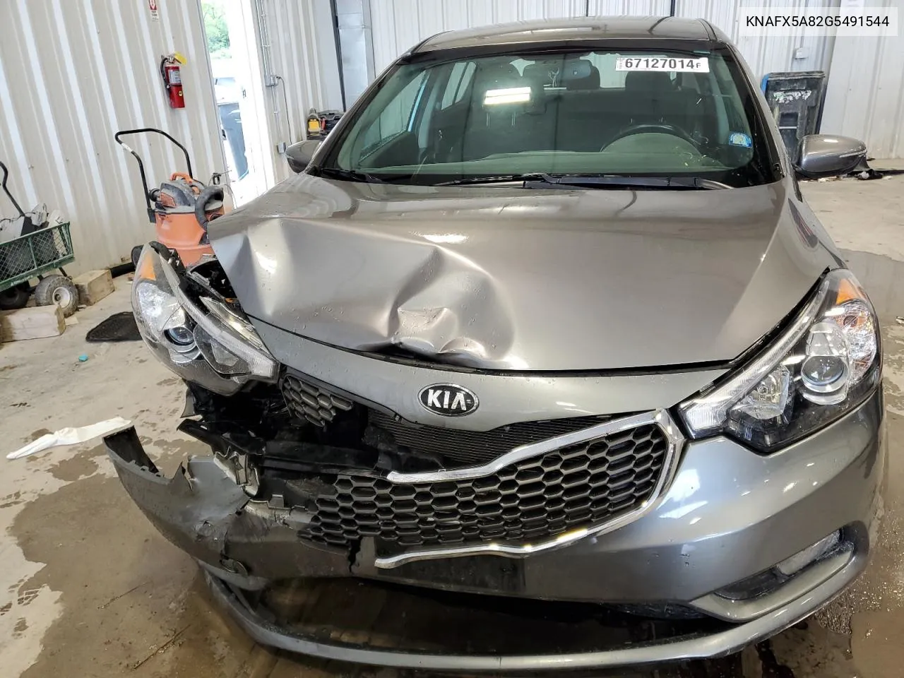 2016 Kia Forte Ex VIN: KNAFX5A82G5491544 Lot: 67127014