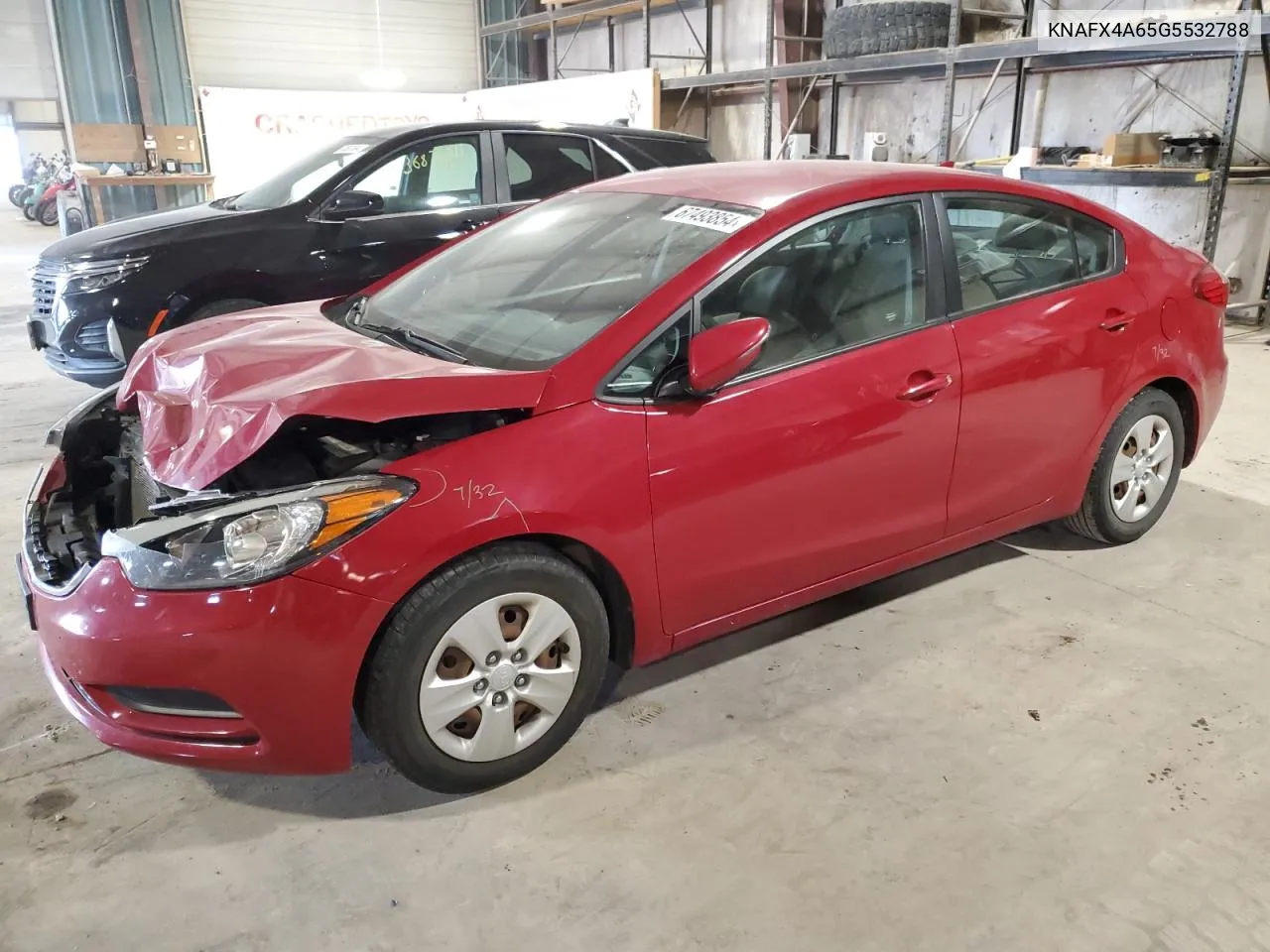 KNAFX4A65G5532788 2016 Kia Forte Lx