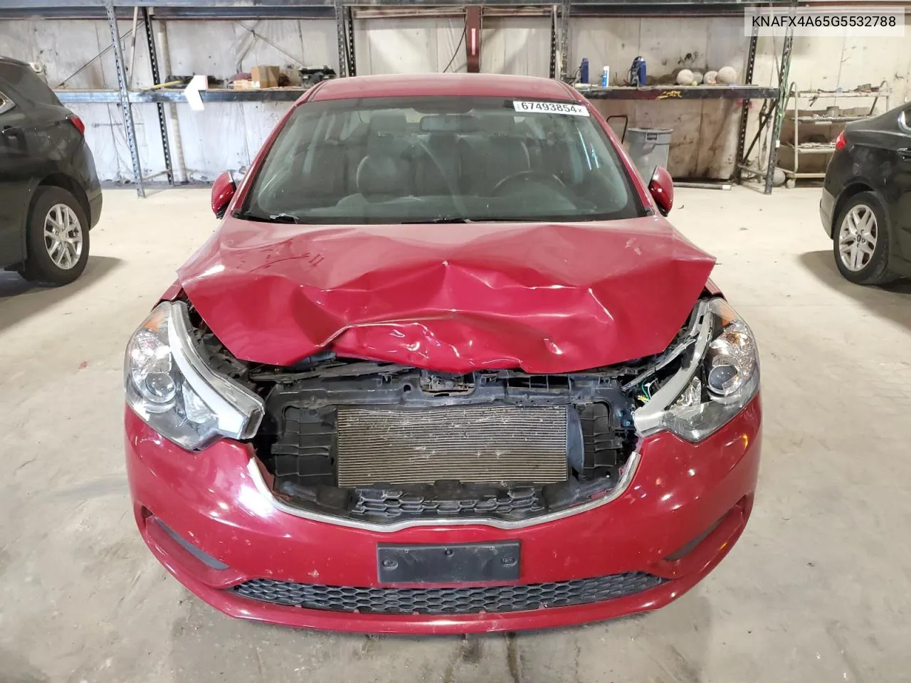 KNAFX4A65G5532788 2016 Kia Forte Lx