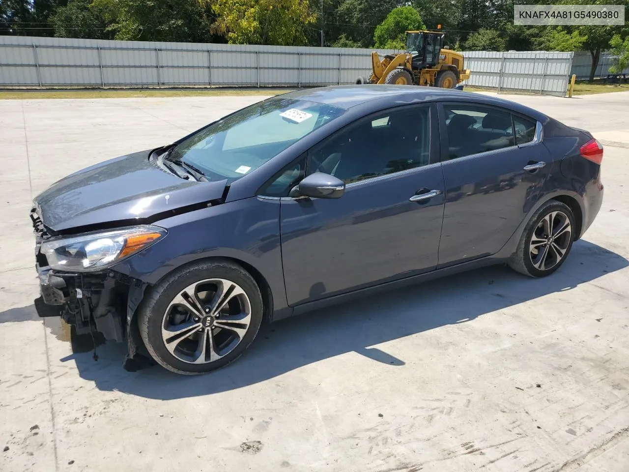 KNAFX4A81G5490380 2016 Kia Forte Ex