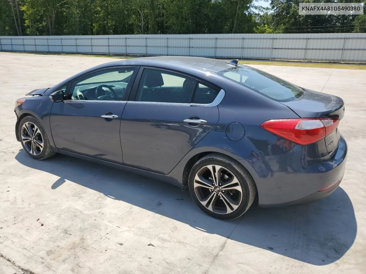 2016 Kia Forte Ex VIN: KNAFX4A81G5490380 Lot: 67516574