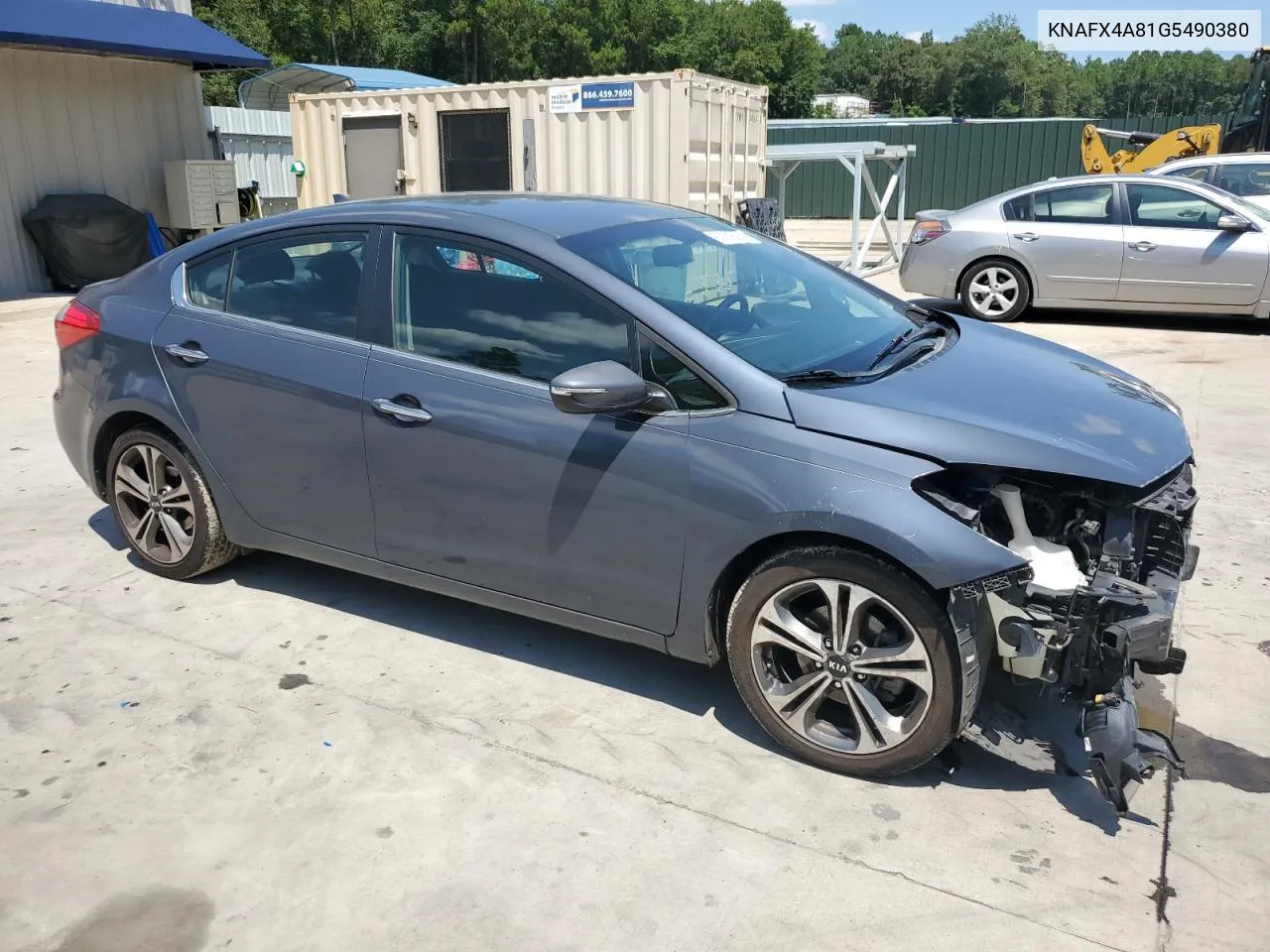 KNAFX4A81G5490380 2016 Kia Forte Ex