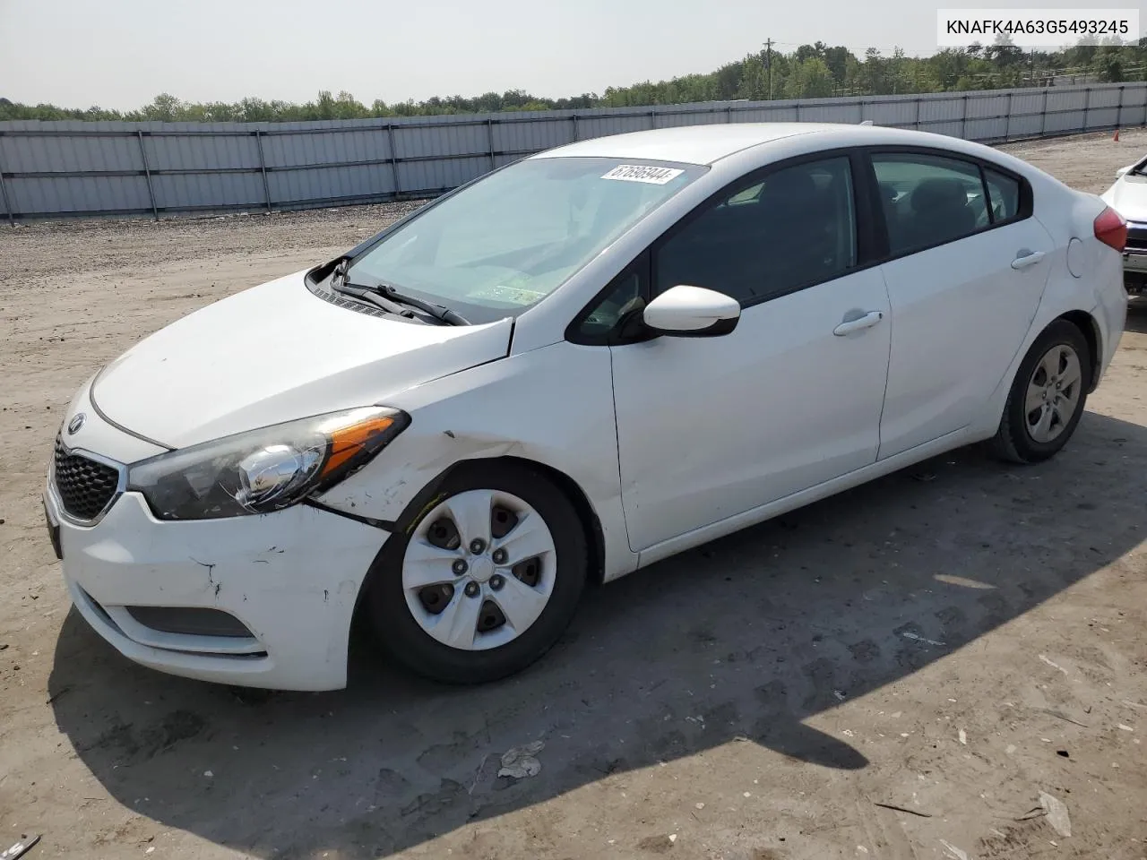 KNAFK4A63G5493245 2016 Kia Forte Lx