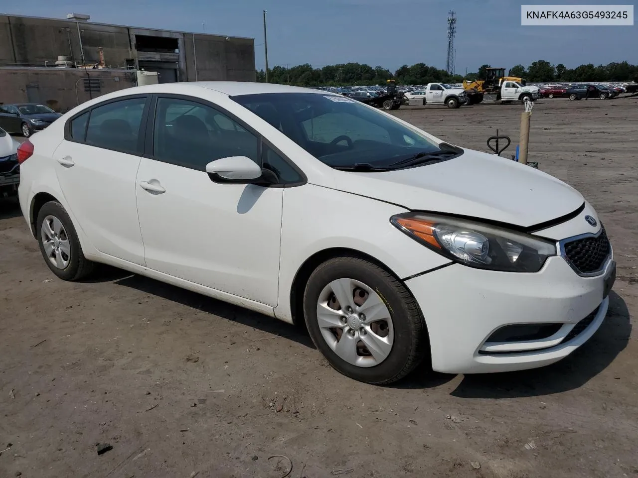 KNAFK4A63G5493245 2016 Kia Forte Lx