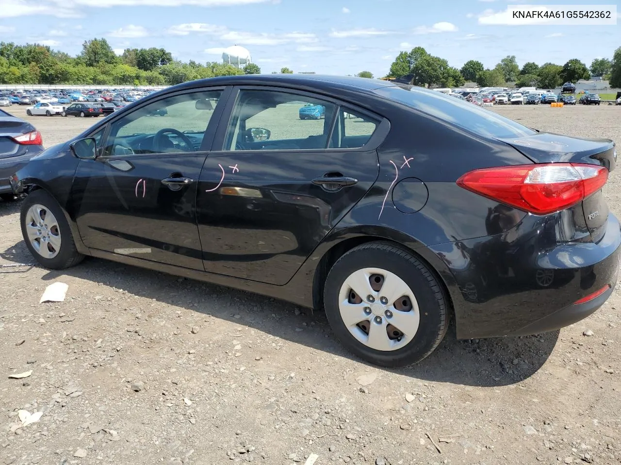 2016 Kia Forte Lx VIN: KNAFK4A61G5542362 Lot: 67765154