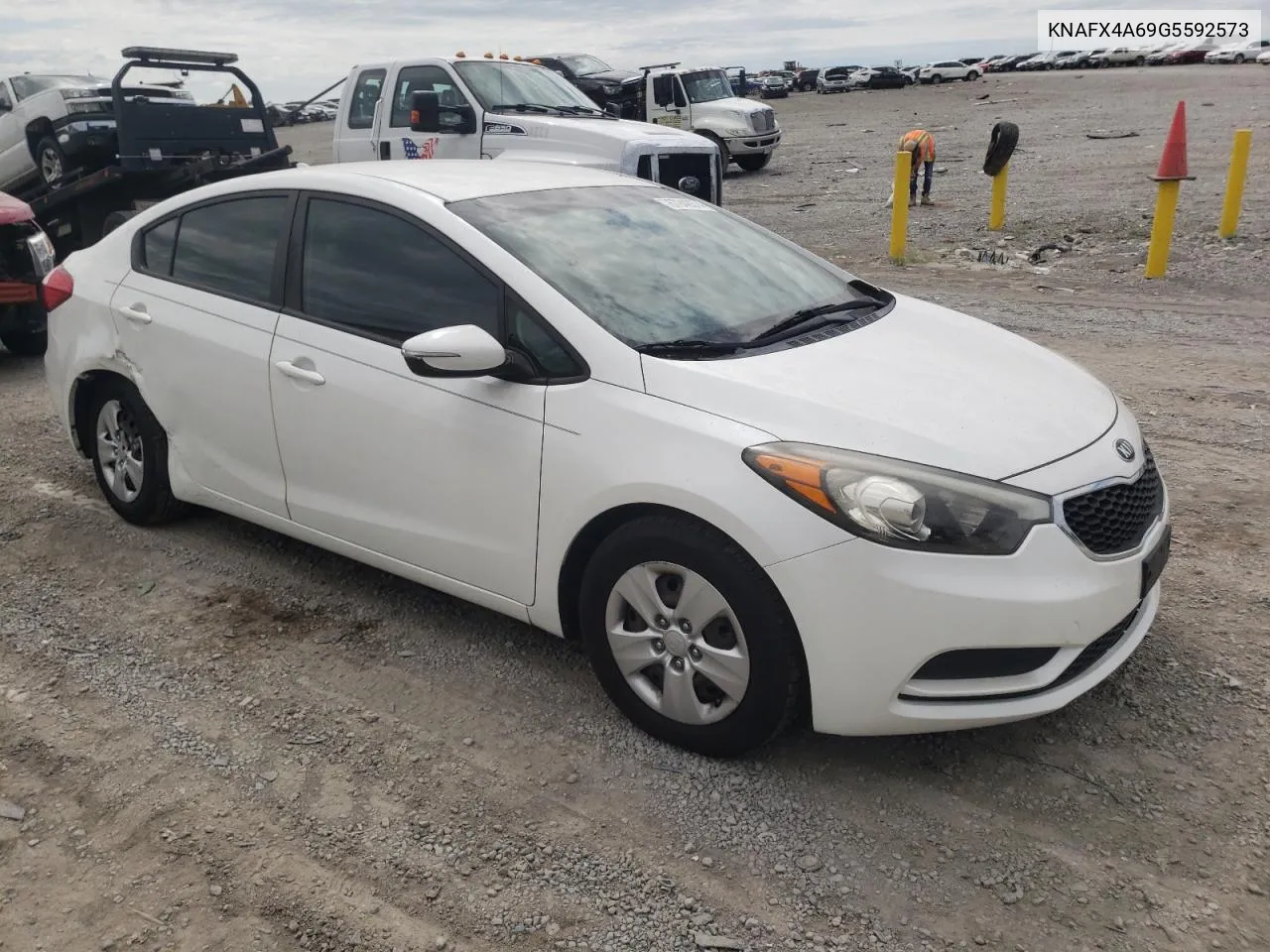 2016 Kia Forte Lx VIN: KNAFX4A69G5592573 Lot: 67848374