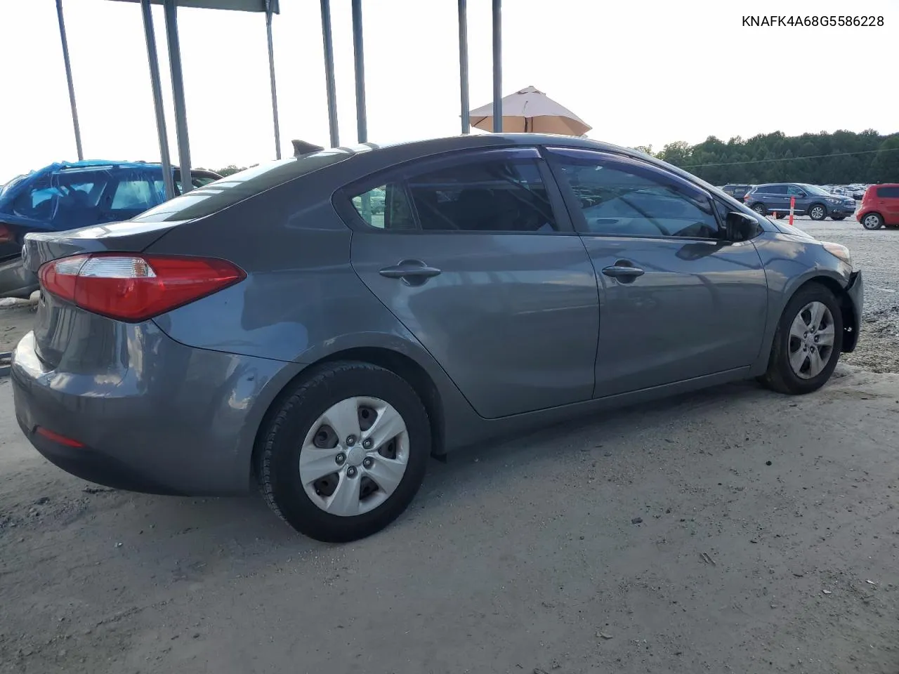 KNAFK4A68G5586228 2016 Kia Forte Lx