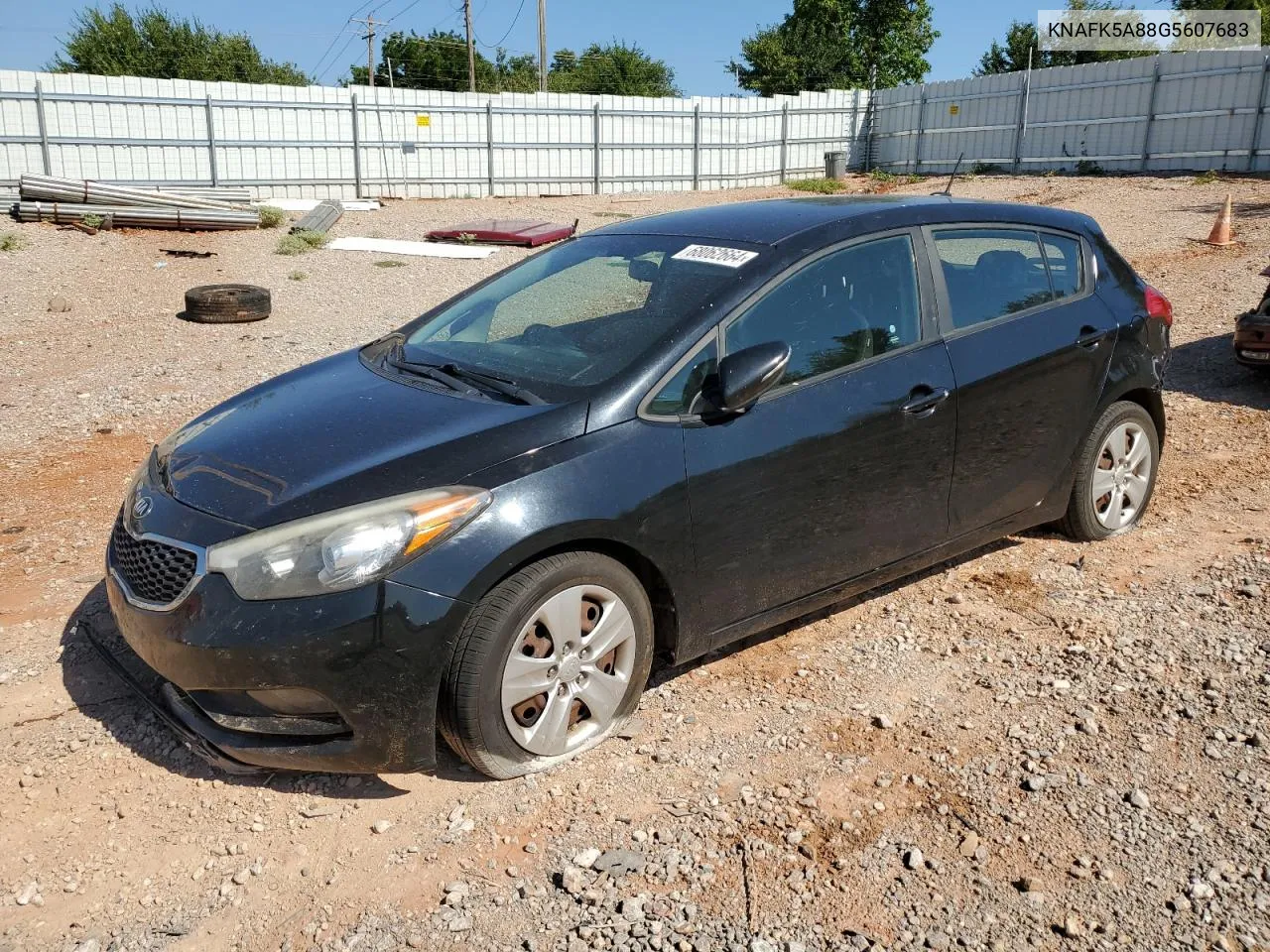 KNAFK5A88G5607683 2016 Kia Forte Lx