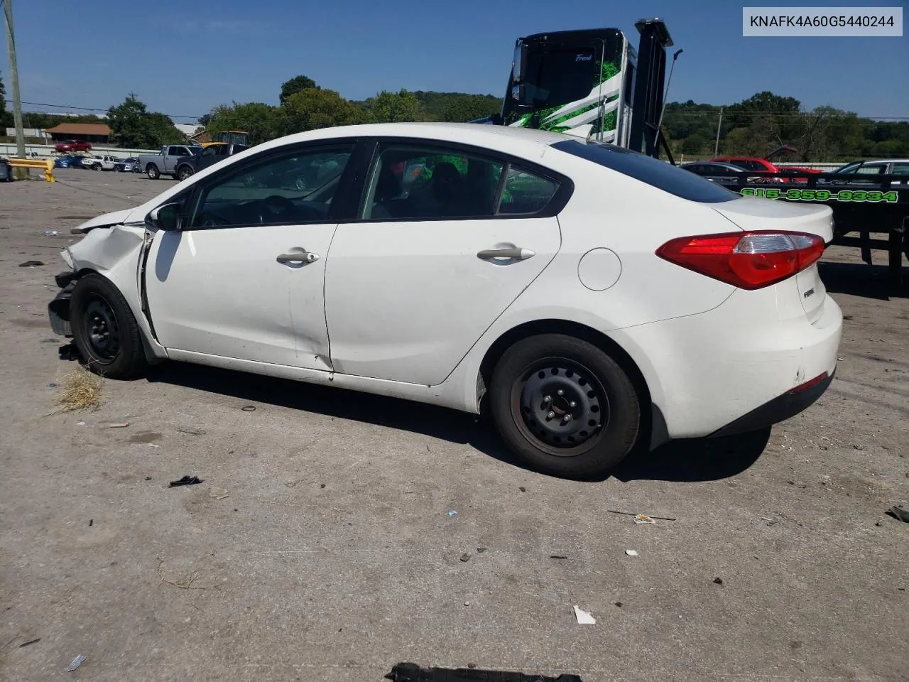 2016 Kia Forte Lx VIN: KNAFK4A60G5440244 Lot: 68331884