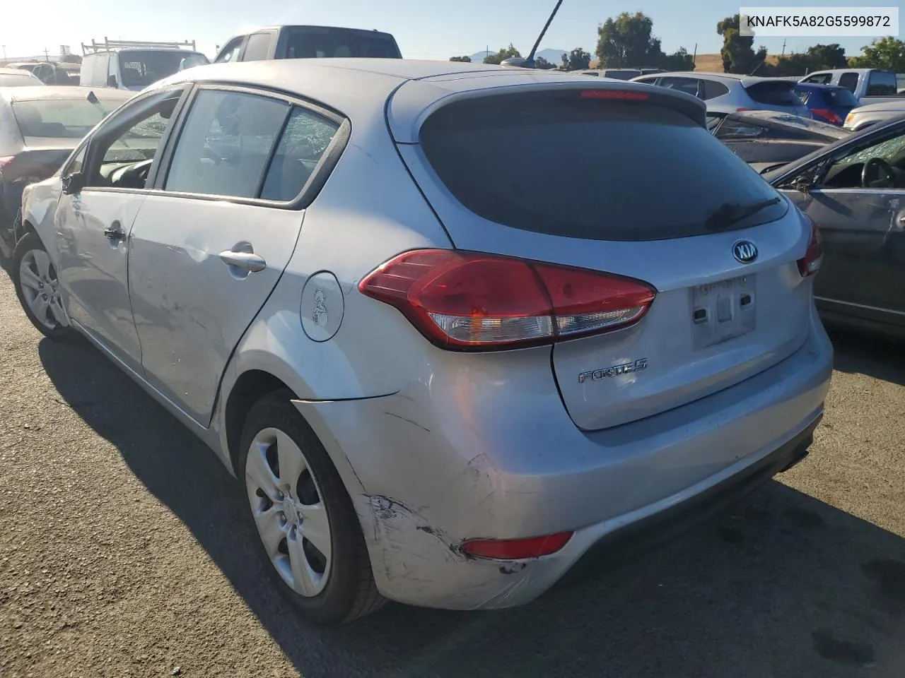 KNAFK5A82G5599872 2016 Kia Forte Lx