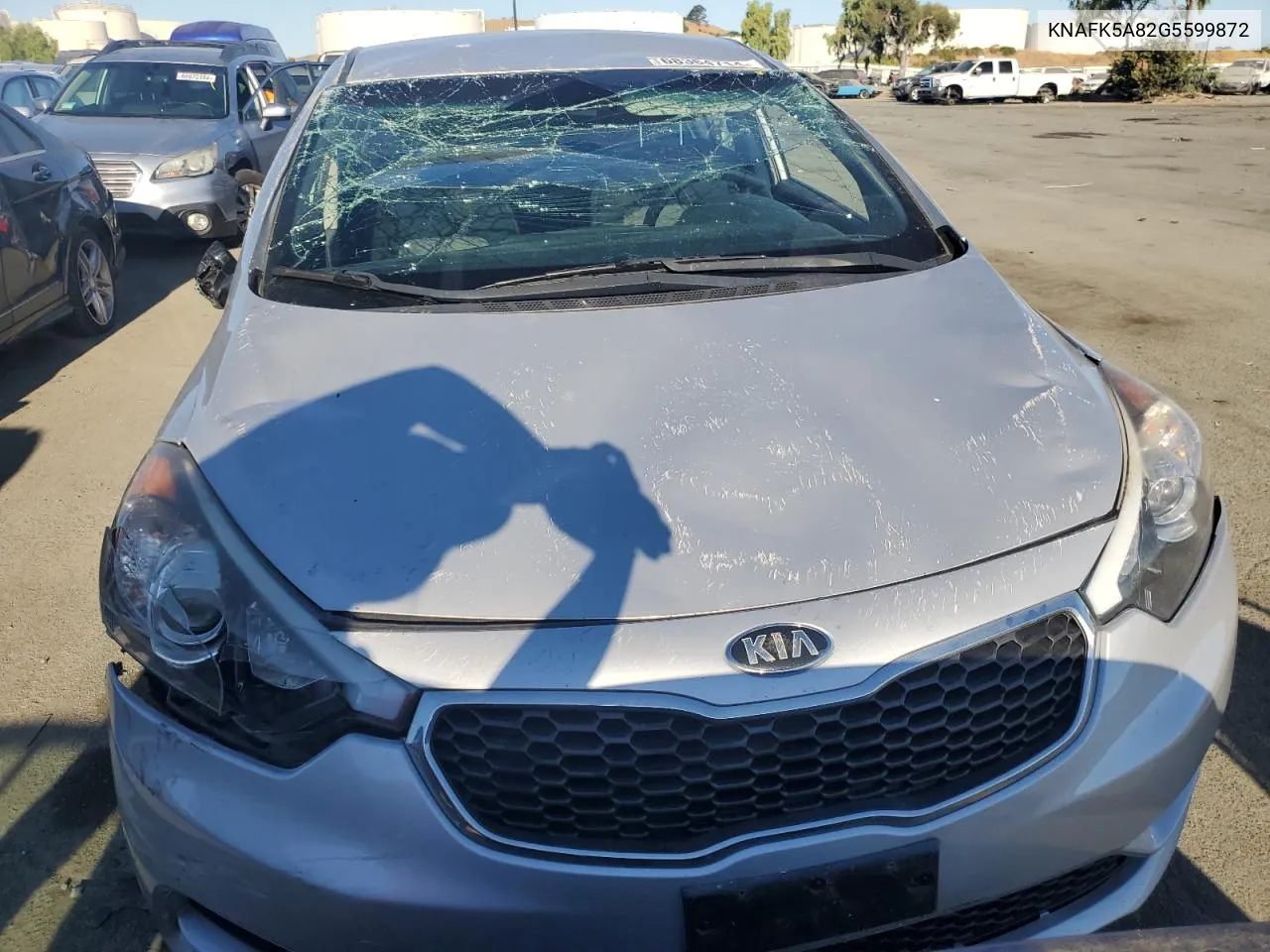 KNAFK5A82G5599872 2016 Kia Forte Lx