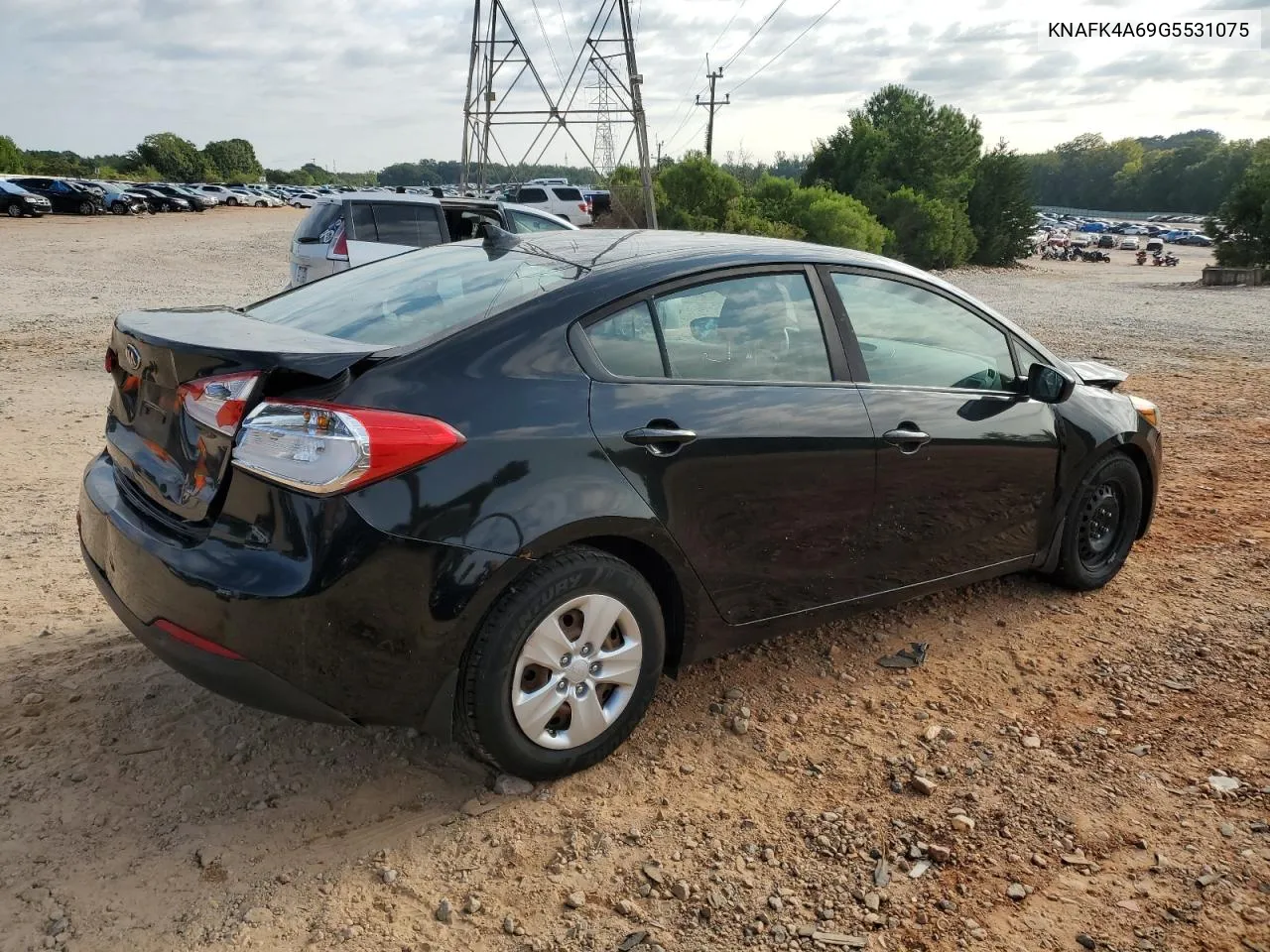 2016 Kia Forte Lx VIN: KNAFK4A69G5531075 Lot: 68477574