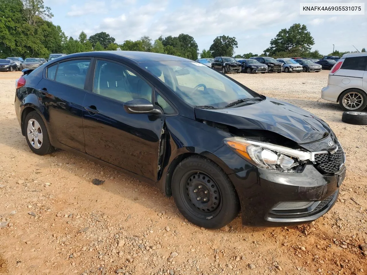 2016 Kia Forte Lx VIN: KNAFK4A69G5531075 Lot: 68477574