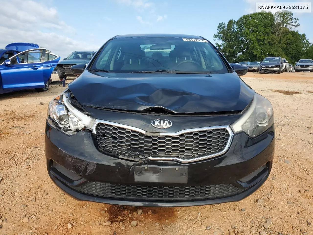 2016 Kia Forte Lx VIN: KNAFK4A69G5531075 Lot: 68477574