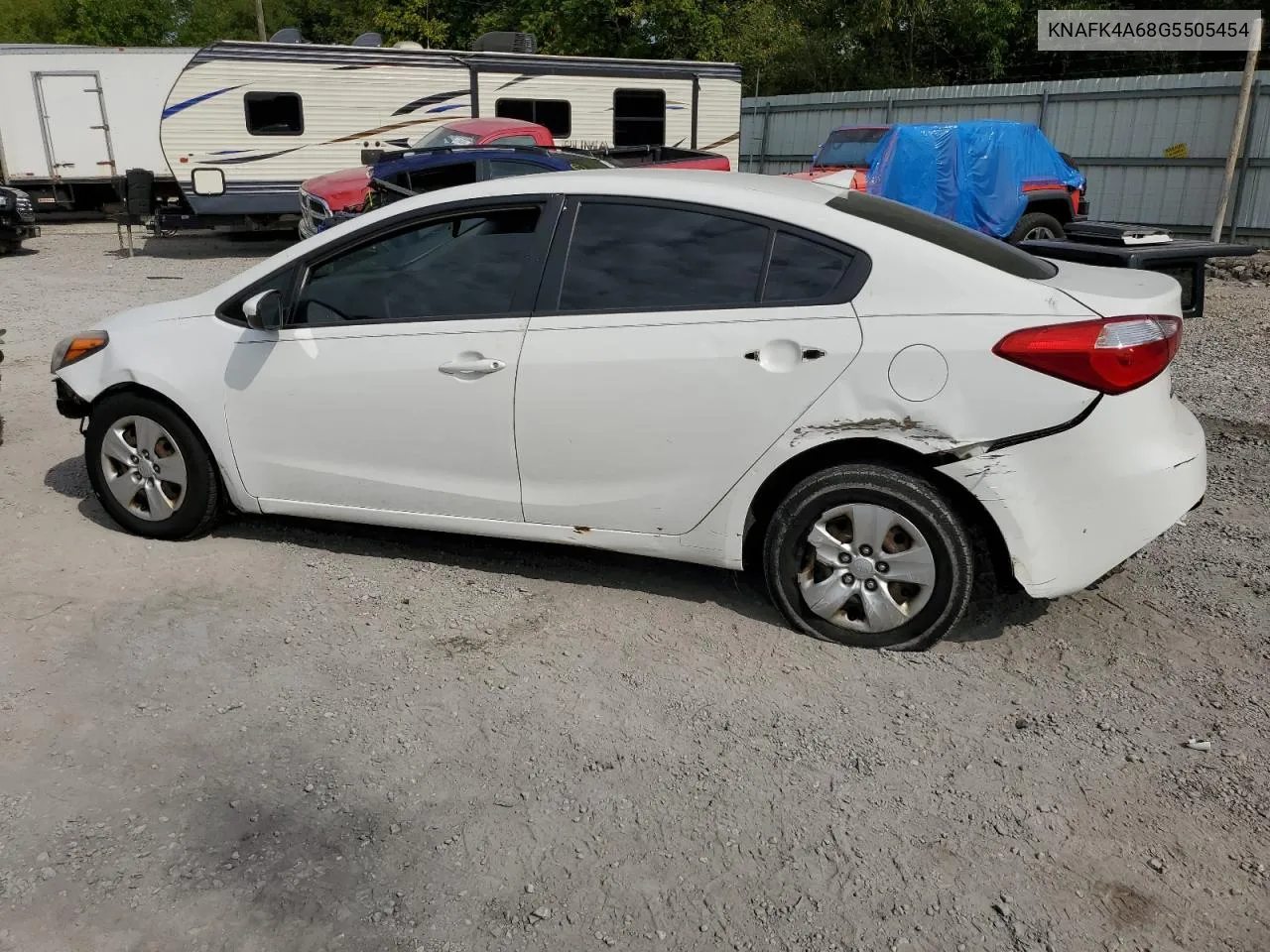 2016 Kia Forte Lx VIN: KNAFK4A68G5505454 Lot: 68702524