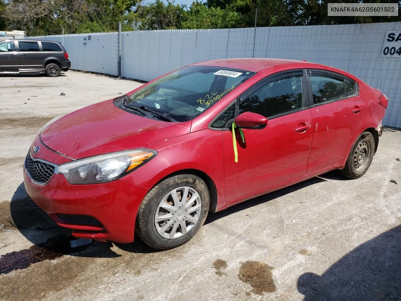 2016 Kia Forte Lx VIN: KNAFK4A62G5601502 Lot: 68890654