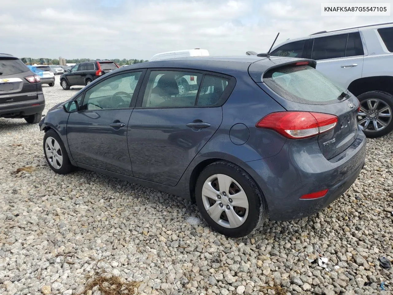 KNAFK5A87G5547105 2016 Kia Forte Lx